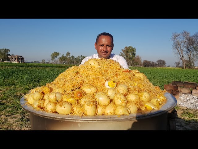 Egg Dum Biryani Recipe | 360 Egg Biryani By Mubashir Saddique | Village Food Secrets class=