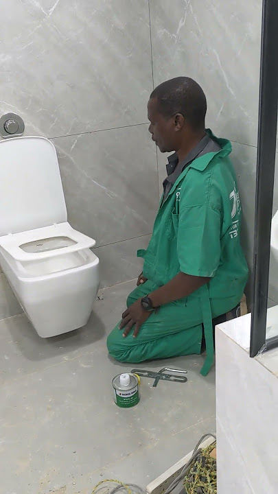 https://latimtech.com . world class installation of Wall hang WC(Toilet) with continuous flush valve