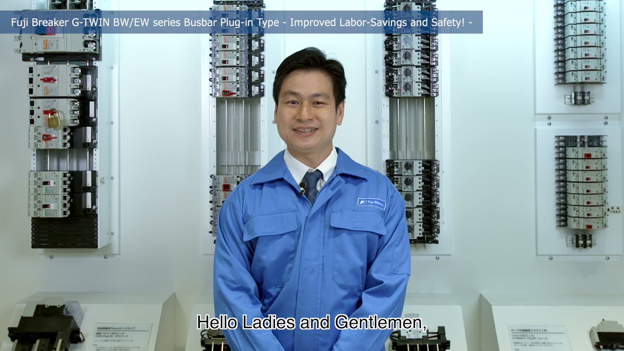 Fuji Breaker Busbar Plug-in Type| Improved Labor-Savings and Safety!