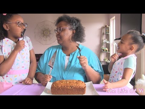 Easy Banana Bread Recipe With Special Guest!