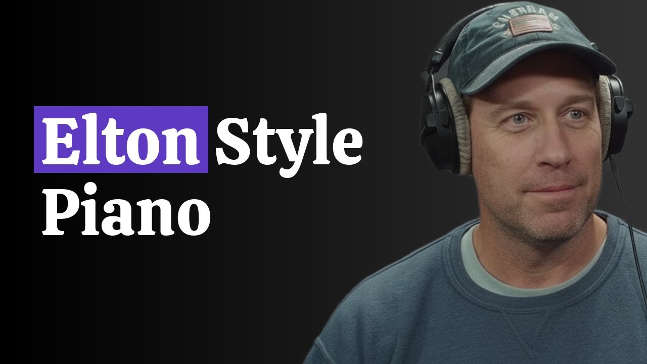 Научитесь играть на пианино | Демонстрационный стиль Элтона Джона | Шон Чик, преподаватель игры н...