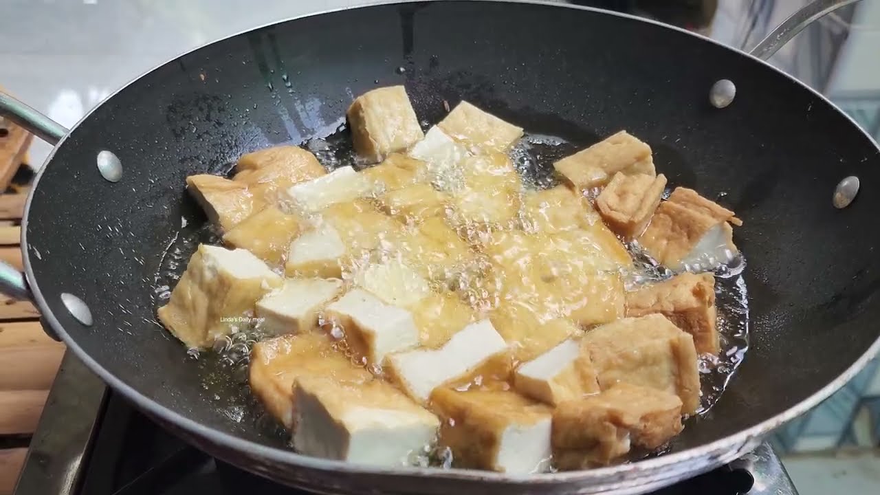 Linda's Daily Meal enjoy simple but delicious deepfried tofu YouTube