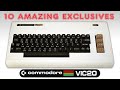 10 Amazing Commodore VIC-20 Exclusives