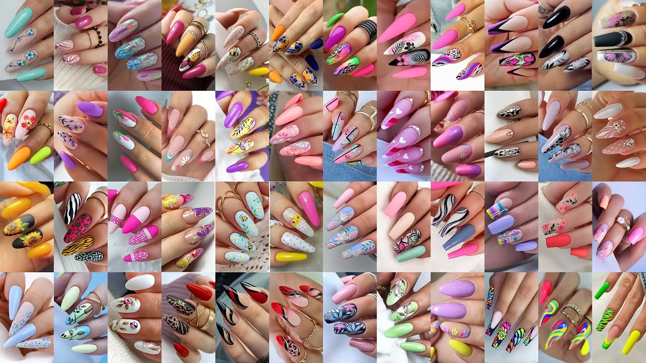Nail Art Designs Amazing Nail Polish Ideas 2024 | Best Nail Art Compilation | Cute Nails  #35 part 2
