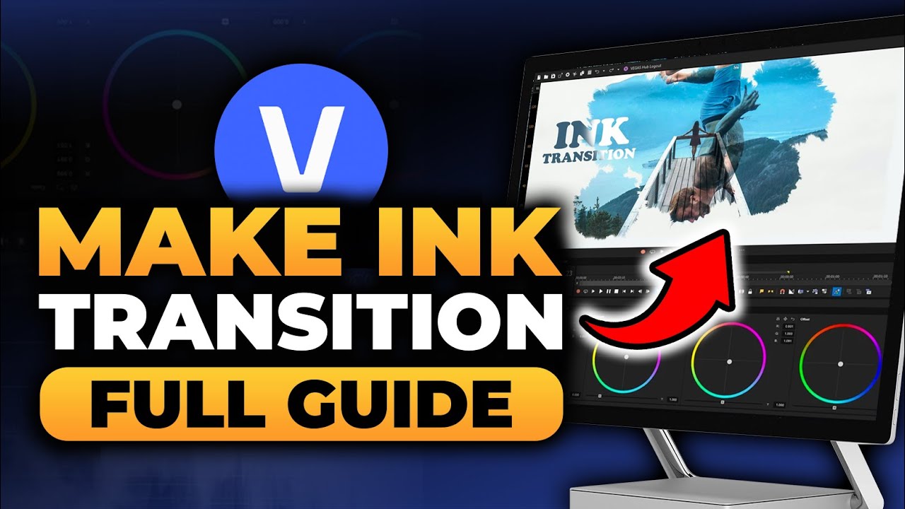 How To Make Ink Transiton in VEGAS Pro (FAST & EASY) | 100% WORKS | NO Yapping, To The Point!