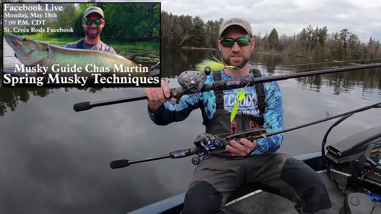 St. Croix Rods LIVE MUSKY WEBINAR!