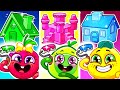 One color challenge🎉 Where Is My Beautiful Colors? + More Funny Kids Cartoons by Toony Friends