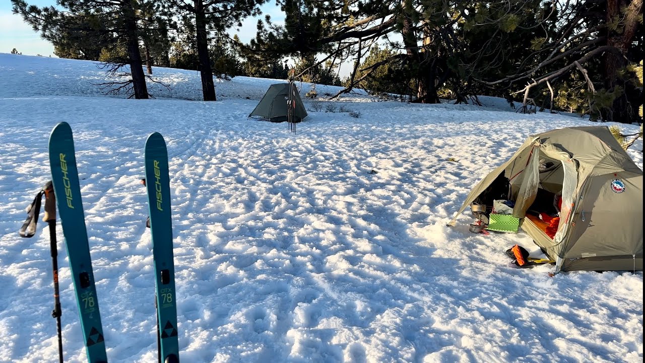 Mt Pinos Skiing and Snow Camping