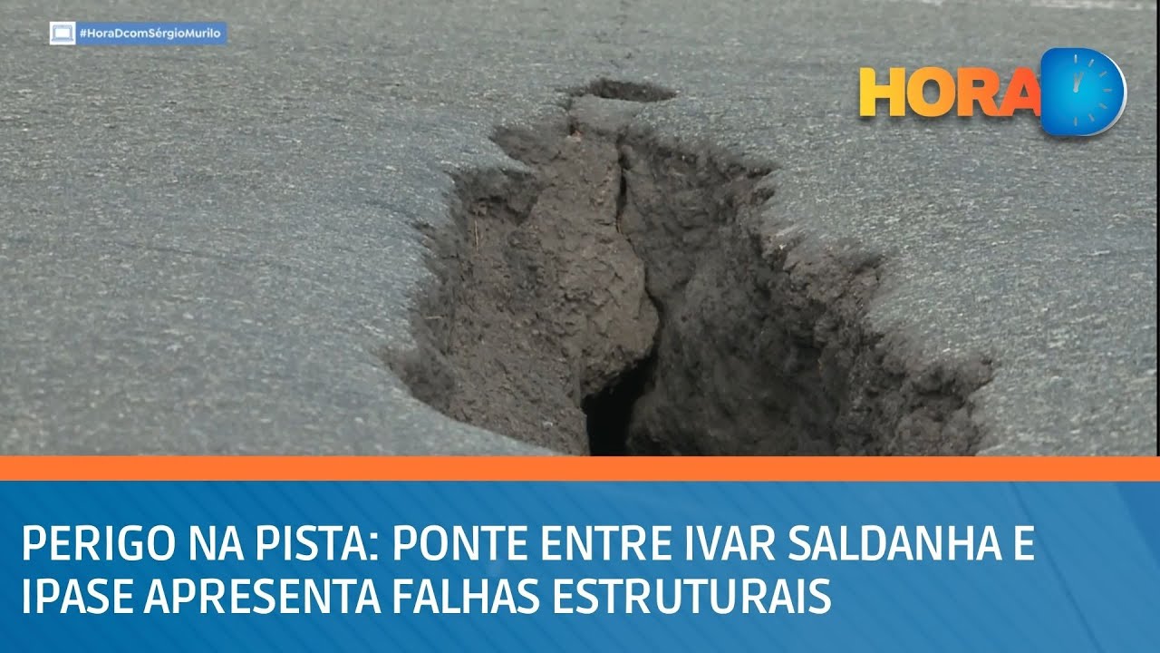 Perigo na pista: ponte entre Ivar Saldanha e Ipase apresenta falhas estruturais | HORA D