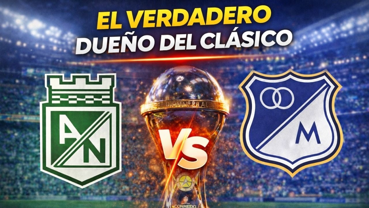 El historial NO miente: Nacional vs Millonarios antes del duelo por Sudamericana
