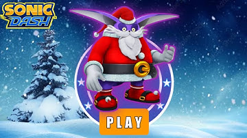 Sonic Dash Prime Characters : Santa Big Unlocked ✅ | Unlocked All Characters #southmgames