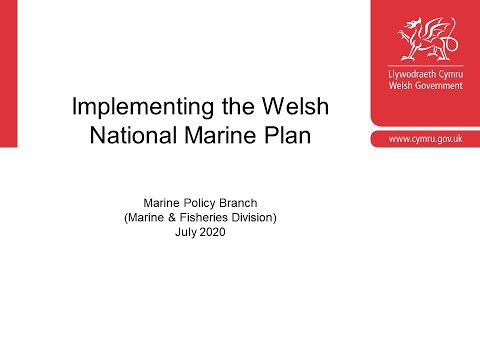 4. How to apply the Welsh National Marine Plan