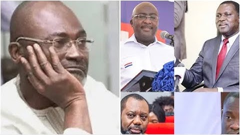 Finally,Hon. Ken Agyapong Rejects" Dr Bawumia Over Running mate as Party Exec.Beg  him for MP Forms