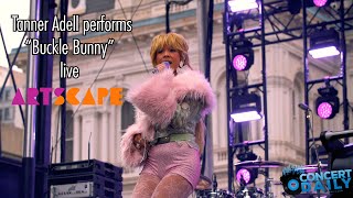 Tanner Adell performs "Buckle Bunny" live; Baltimore Artscape 2025