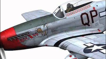 North American P-51D Mustang - Iron Ass 3D model from CGTrader.com