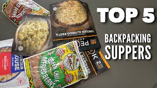 Top 5 Backpacking Suppers @GoneFeralWithSquidly