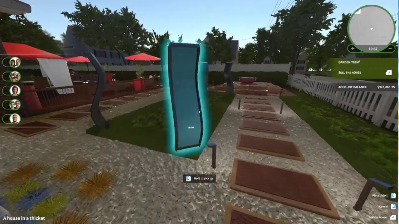 House Flipper Modern Garden (All 5 stars) YouTube