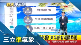 各地高溫仍約上看35-36度外出須補水防中暑！明(29日)西半部桃園以南防午後雷雨｜氣象老大 吳德榮｜【三立準氣象】20200728|三立新聞台
