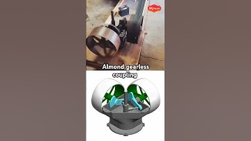 Almond gearless coupling . #solidworks #3d #design #autocad #engineering  #mechanicalengineering