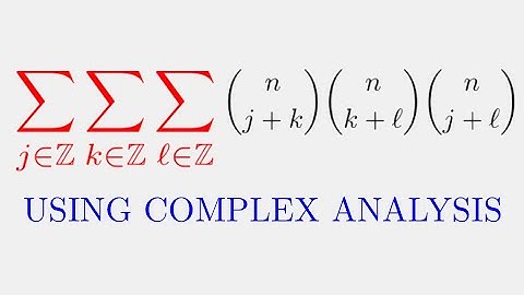 INSANE TRIPLE SUMMATION Using Contour Integral Representations