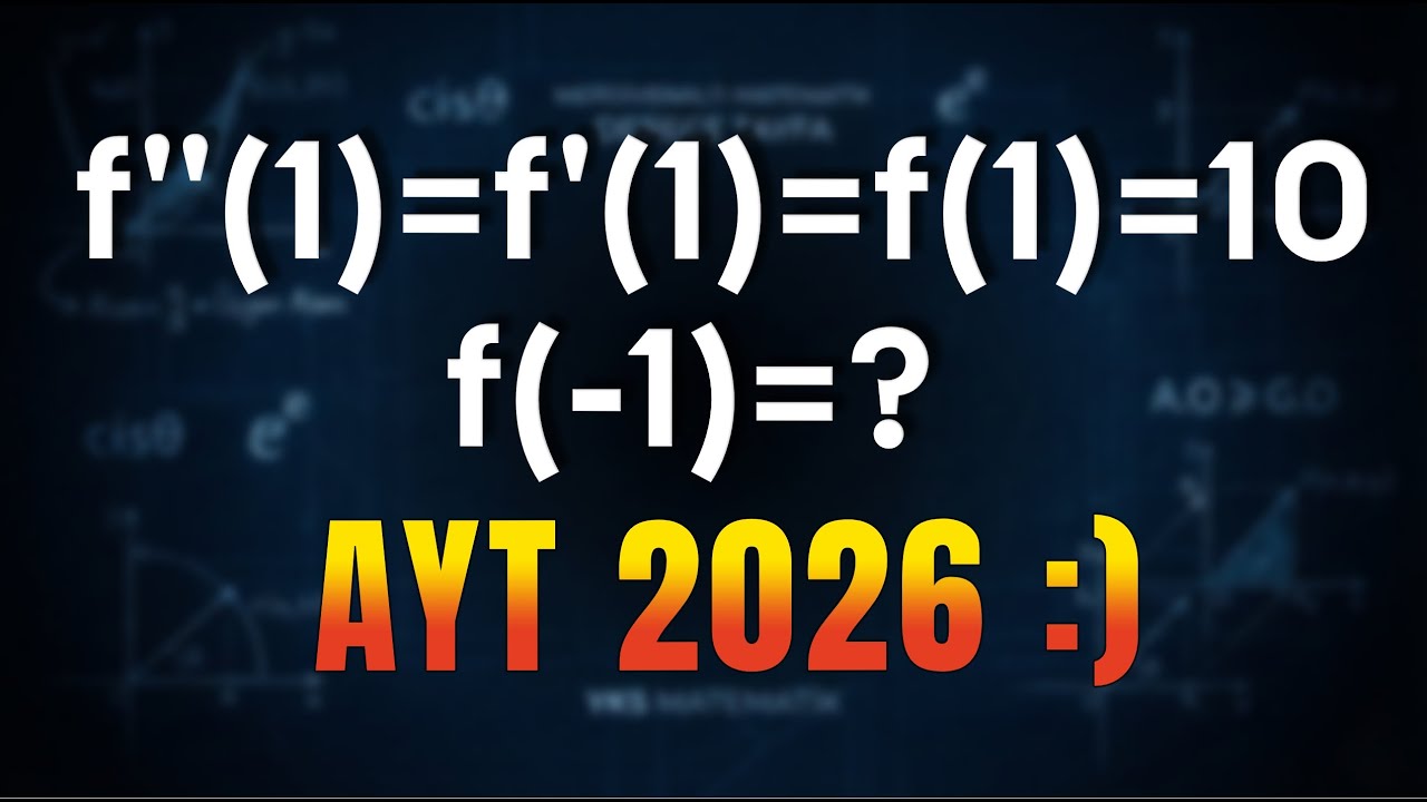 Bu çözümü bilmelisin. Pratik iki çözüm yapalım