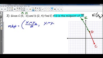 Midpoint and Distance Formulas Video