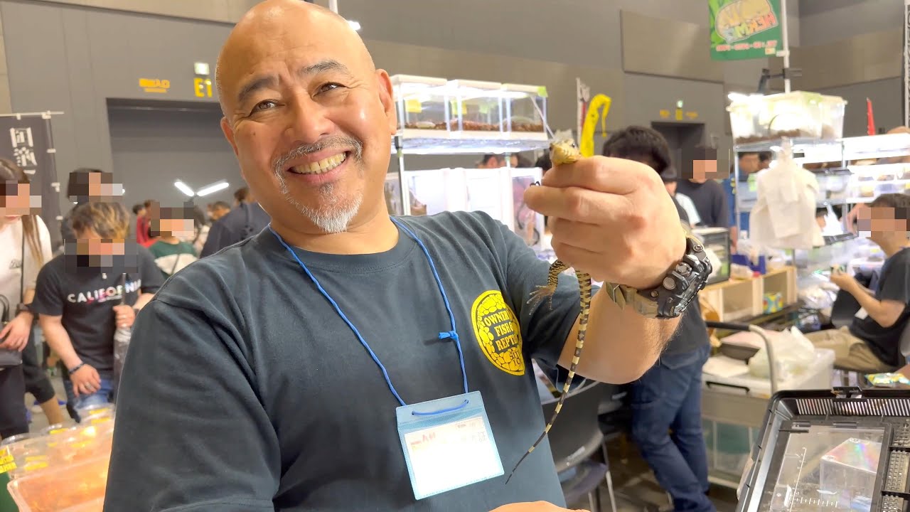 九州最大級の爬虫類イベント！九州爬虫類フェス２０２４に行ってきた♪