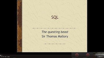 BIS 3753 - Chapter 10 Lecture: SQL