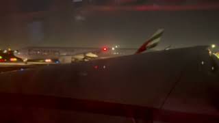 Emirates EK524 Dubai to Hyderabad take off 23 May 2026