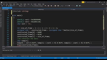Embedded system communications (C programming)