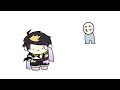 【手描き切り抜き】Speaking with his eyebrows【闇ノシュウ】