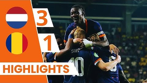 Netherlands 🇳🇱 vs Romania 🇷🇴 3-1 | Highlights - U19 European Championship #uefa #highlights
