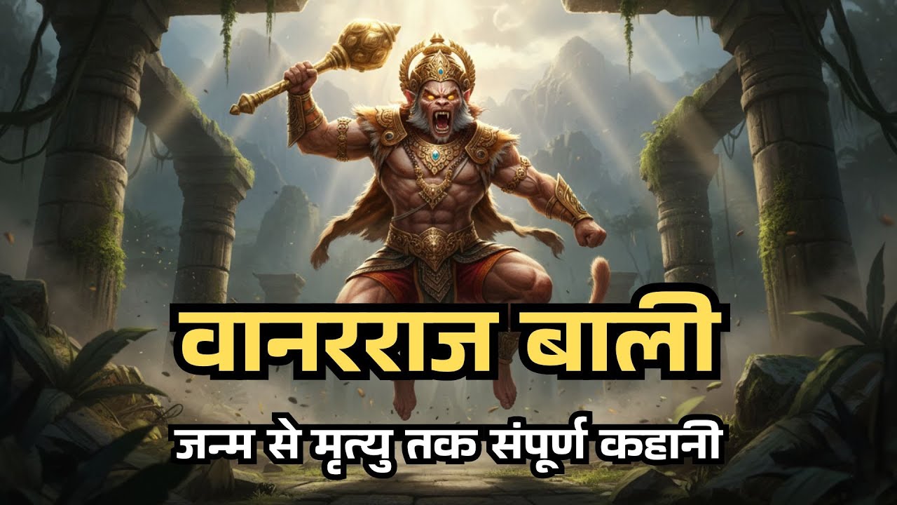 बाली अजेय महाबली का पतन वरदान, अहंकार और राम के न्याय की कहानी | Ramayana Vanar Raj Bali #ramayana