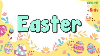 Easter Vocabulary | Easter Egg Hunt | Educational Videos | Learn English  Talking Flashcards | ESL