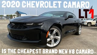 2020 Chevrolet Camaro LT1 V8: Start up \& Review