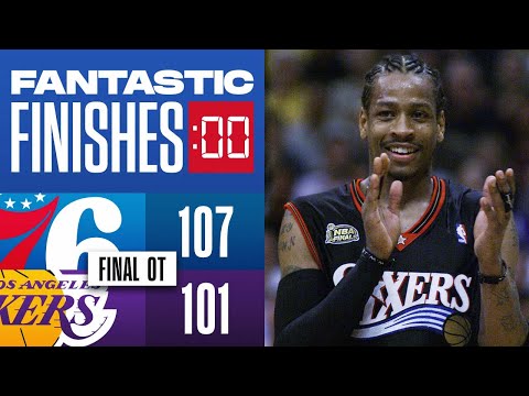 WILD OT Finish 76ers Take Game 1 Vs. Lakers In 2001 Finals 🔥