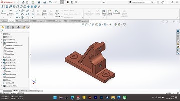 Solidworks Tutorial | Exercise 6 | Solidworks 2022 | #solidworks #mechanicalengineering #cad