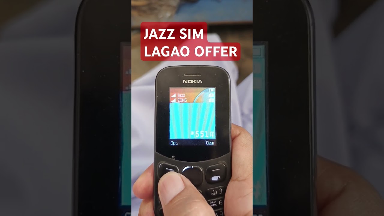 JAZZ SIM LAGAO OFFER *551# DAIL KARY OR HASIL KARY 