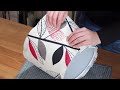 How to recover a lamp shade with fabric