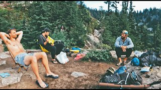 We Slept in the Mountains! | Backpacking in the PNW | #nature #vlog #pnw