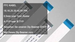FFC Kabel 0,5mm Raster
