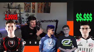 Octane, Zooma & Methodz Talking About HIS COD PRO Salaries Profile