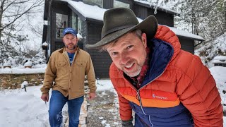 SNOWED IN: It's 6 Degrees at the Mountain House! (North Georgia)