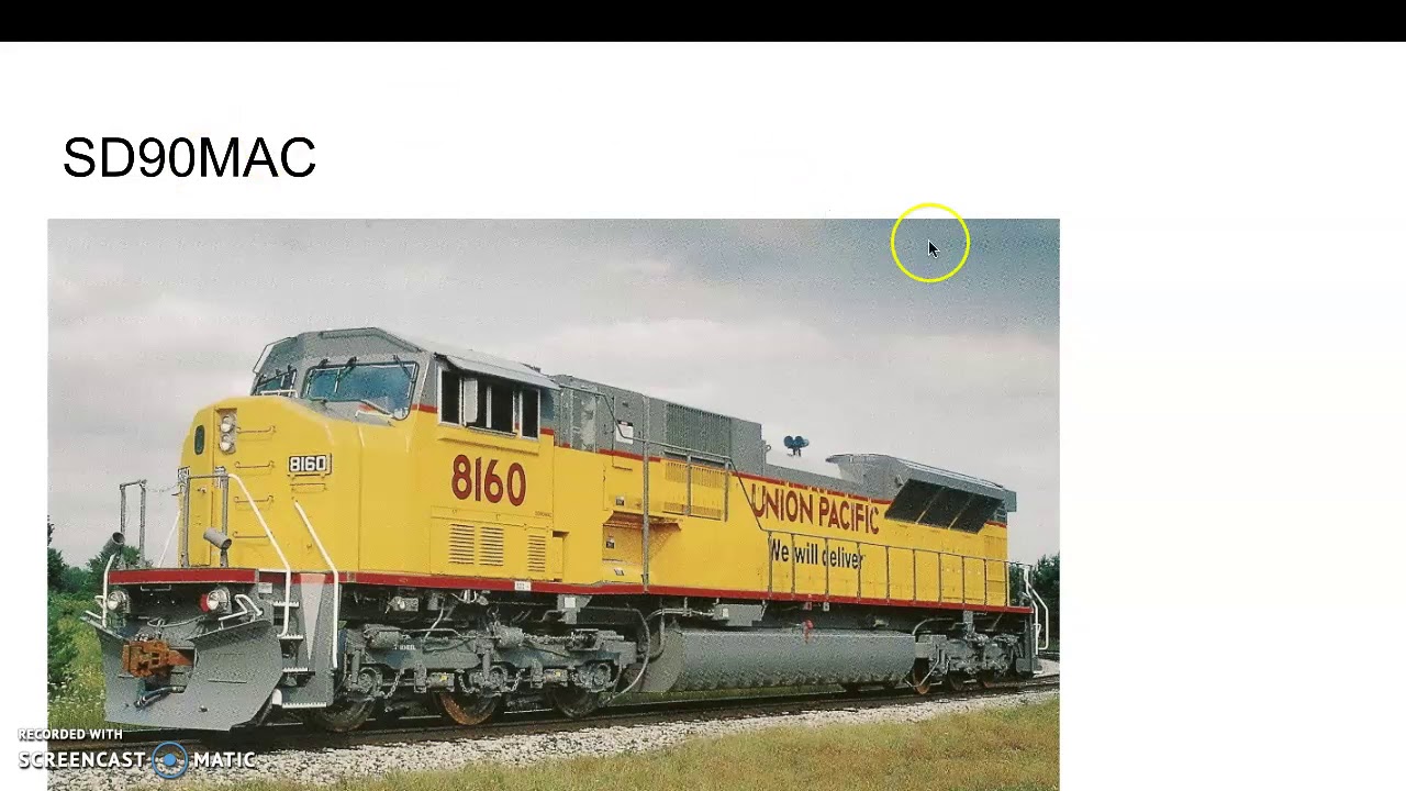 SD90MAC SD70ACU COMPARISON