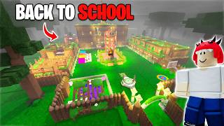 4000 Days to Build a SCHOOL BASE in 99 Nights in the Forest!