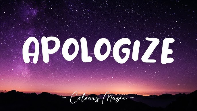 Apologize, @Timbaland ft. @OneRepublic, #klauschiesa #singwithme #yo