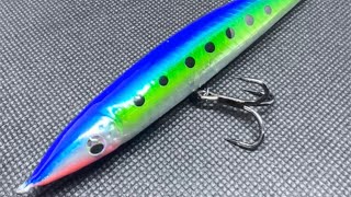 How to make balsa stickbait lure. Как сделать стикбейт воблер из дерева @mrbal7778