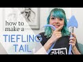 How to make a DIY tiefling (or devil!) tail