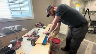 How To Trim Out A Door Opening For Barn Doors!