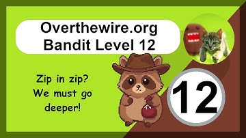 Overthewire - Bandit - Level 12 - Accessing Compressed Files - Gzip, Tar, Bzip2
